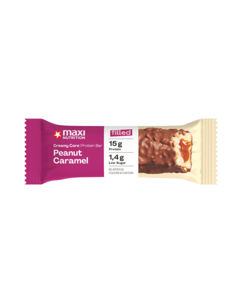 Maxi Nutrition Creamy Core Protein Bar Peanut Caramel, Proteinriegel, 45g
